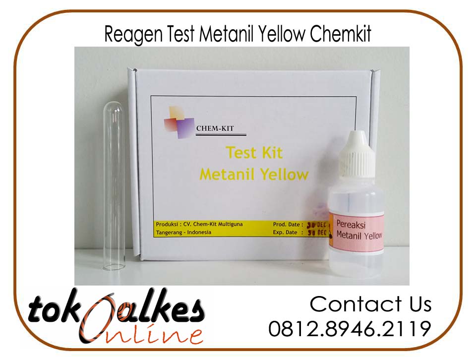 Jual Test Kit Metanil Yellow alat penguji cepat metanil yellow merk chemkit Harga Murah