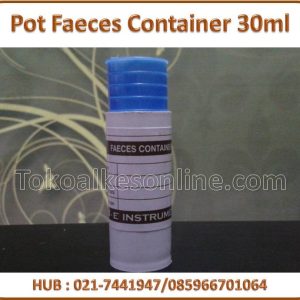 Pot Faeces Container 30ml