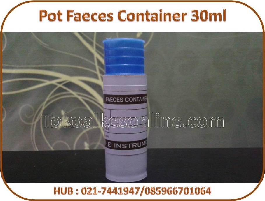 Pot Faeces Container 30ml