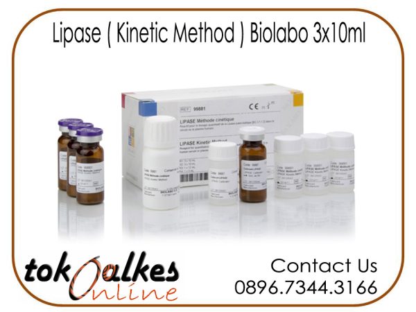 Lipase ( Kinetix Method ) Biolabo 3x10ml
