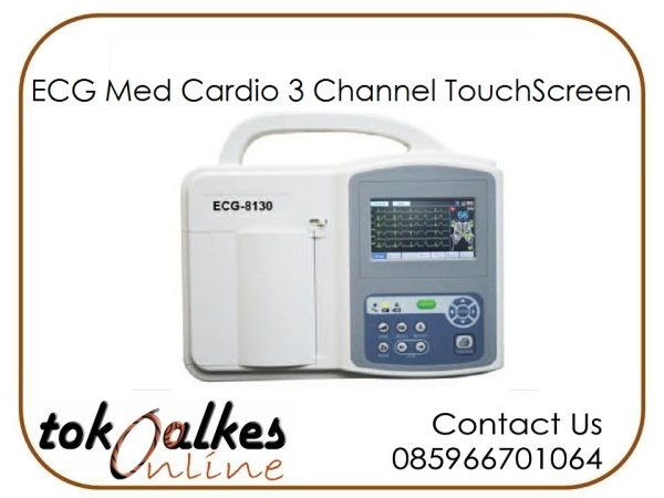 ECG Med Cardio 3 Channel TouchScreen