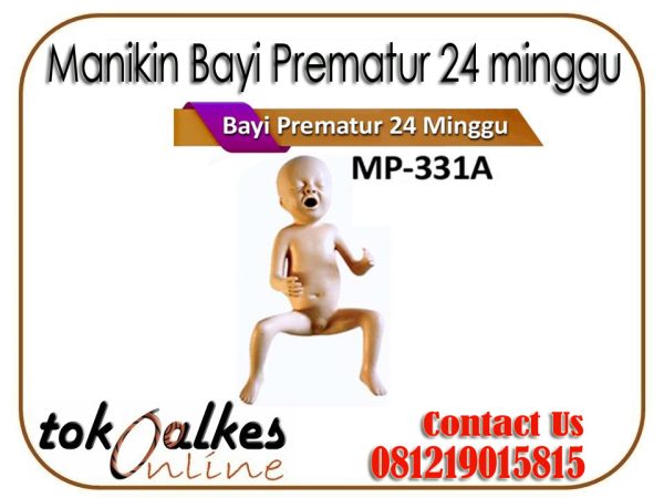 Manikin Bayi Prematur 24 minggu