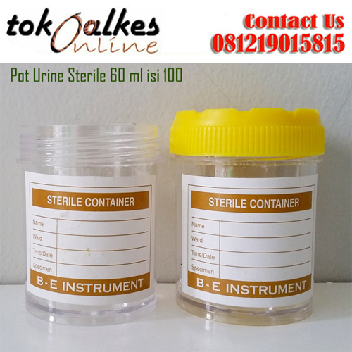 Pot Urine Sterile 60cc