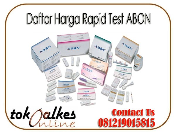 Daftar Harga Rapid Test ABON