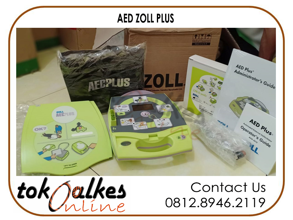 Jual Alat Pacu Jantung Portable AED Defibrillator Zoll Plus Harga Murah