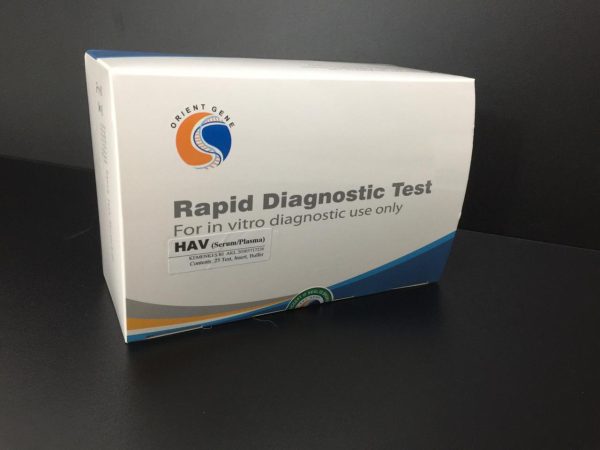 Rapid Test Hepatitis A HAV Card Cassette Orient Gene (Serum/Plasma)