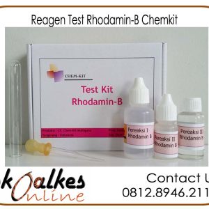 Jual test kit rhodamin B alat cek cepat rhodamin b merk omron harga murah