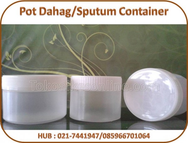 Pot Dahak Sputum Container