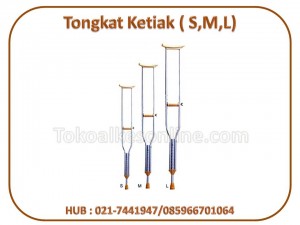 Tongkat Ketiak (S,M,L)