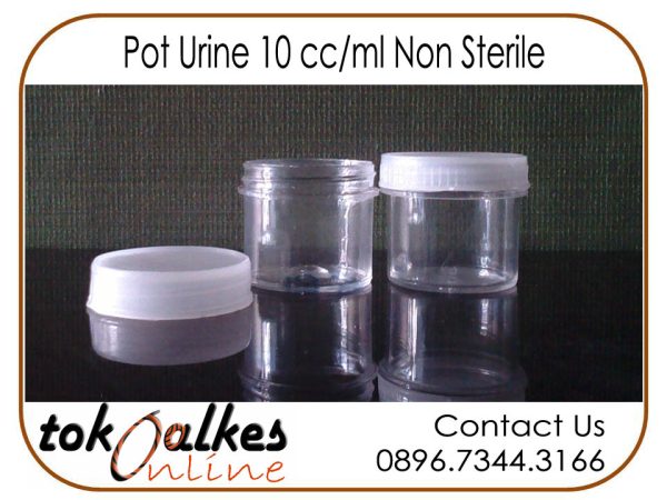 Pot Urine 10 cc ml Non Sterile