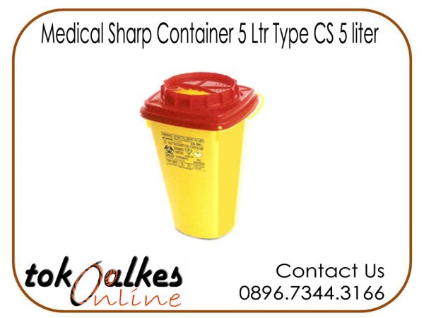 Medical Sharp Container 5 Ltr Type CS 5 liter
