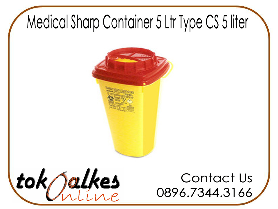 Medical Sharp Container 5 Ltr Type CS 5 liter