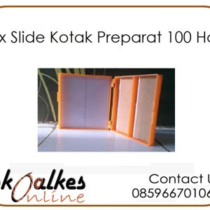 Box Slide Kotak Preparat 100 Hold