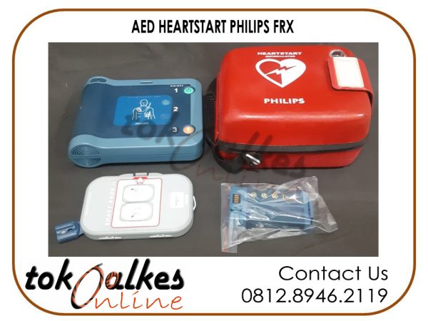 Jual Alat Pacu Jantung Portable Defibrillator AED HEARTSTART PHILIPS FRX Harga Murah