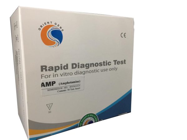 Rapid Test Narkoba AMP Amphetamine Strip Orient Gene